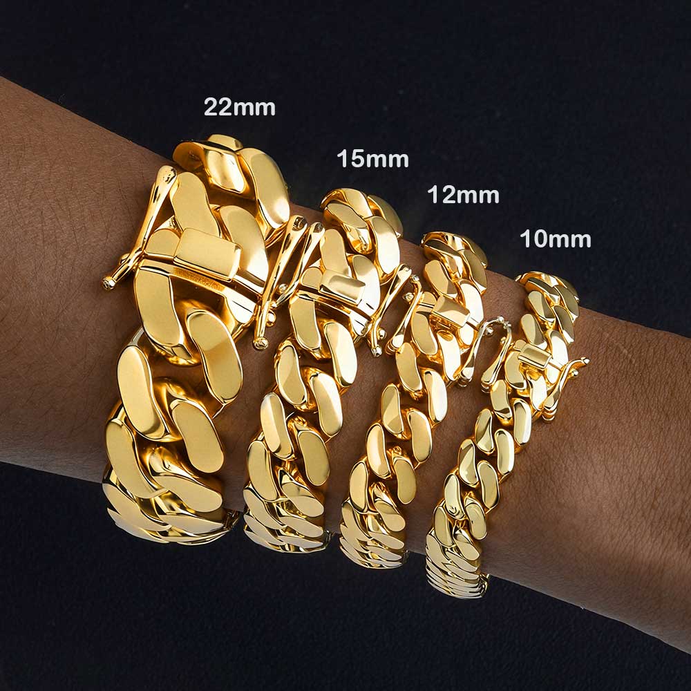 Wholesale 10mm/12mm/15mm/20mm  - Cuban Link Chain 12Mm ulasan dan harga